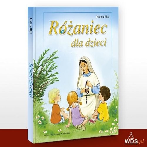 okładka Różaniec dla dzieci książka | Halina Błaż