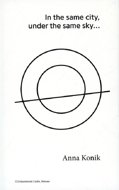okładka In the same city under the same sky książka | Anna Konik