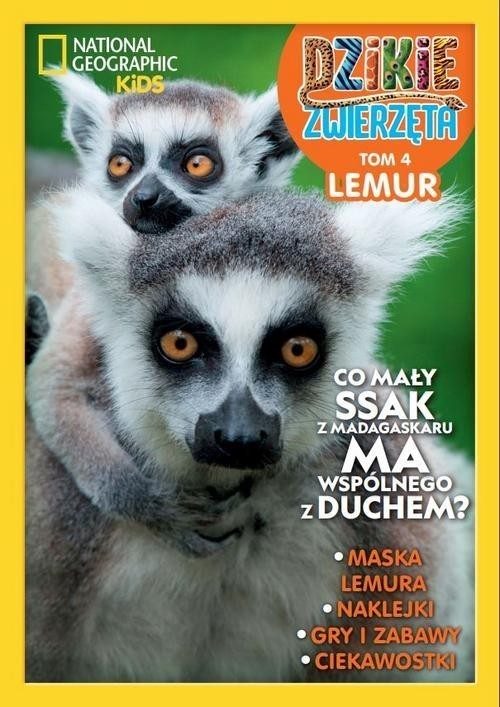 okładka Dzikie Zwierzęta 4 Lemur książka