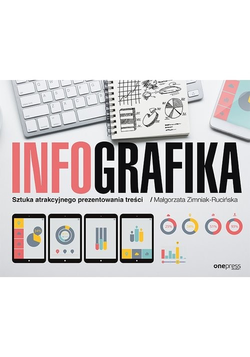 okładka Infografika Sztuka atrakcyjnego prezentowania treści książka | Małgorzata Zimniak-Rucińska
