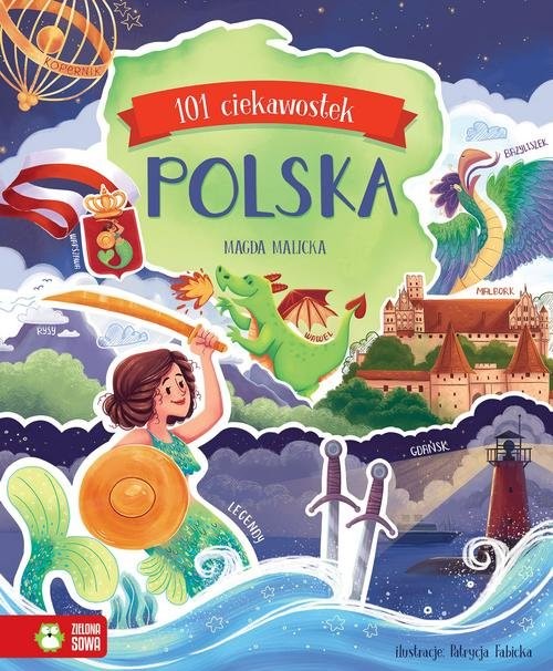 okładka 101 ciekawostek Polska książka | Malicka Magda