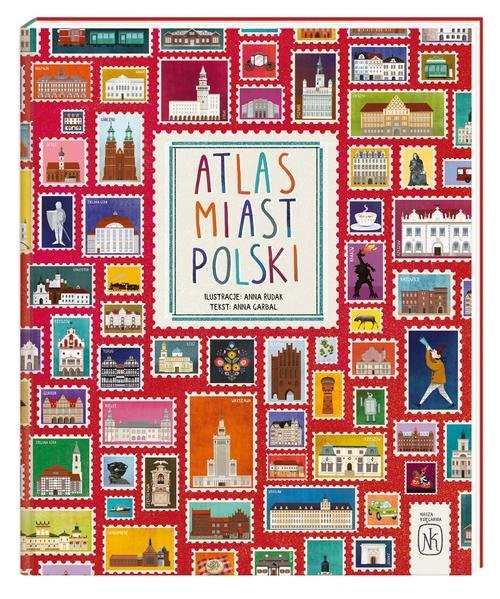 okładka Atlas miast Polski książka | Anna Garbal, Anna Rudak