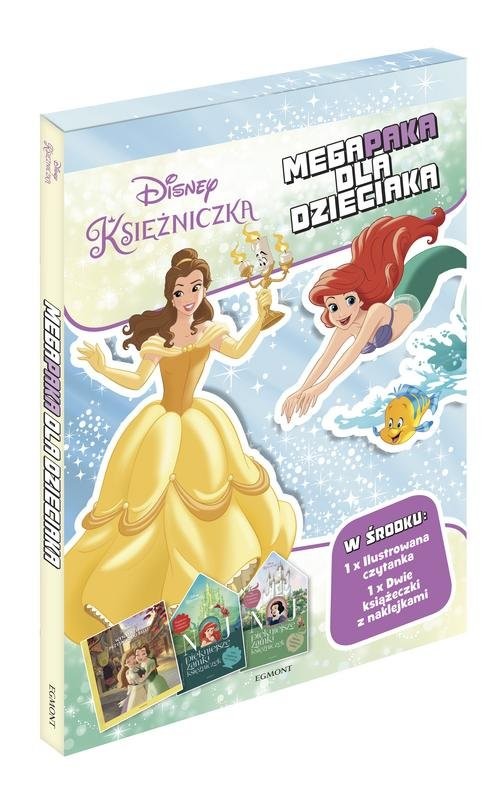 okładka Disney Księżniczka Megapaka dla dzieciaka książka | Opracowania Zbiorowe