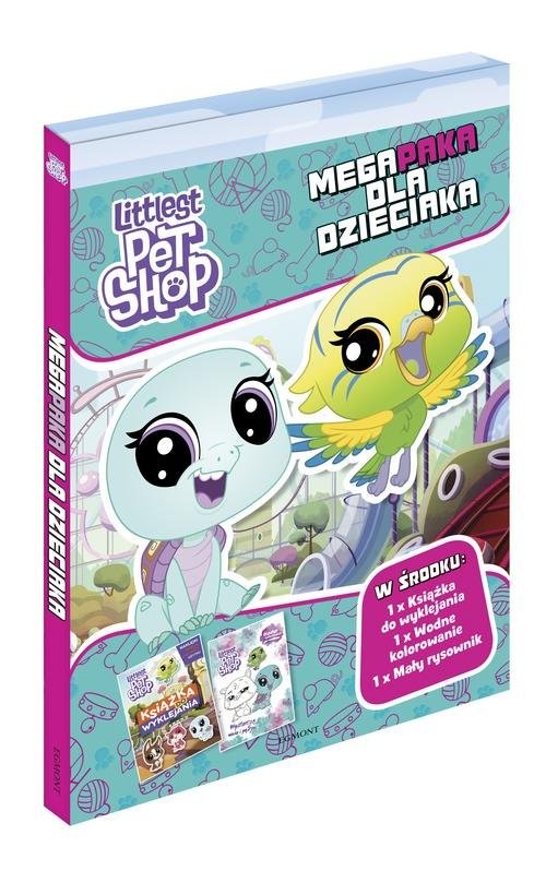 okładka Littlest Pet Shop Megapaka dla dzieciaka książka | Opracowania Zbiorowe