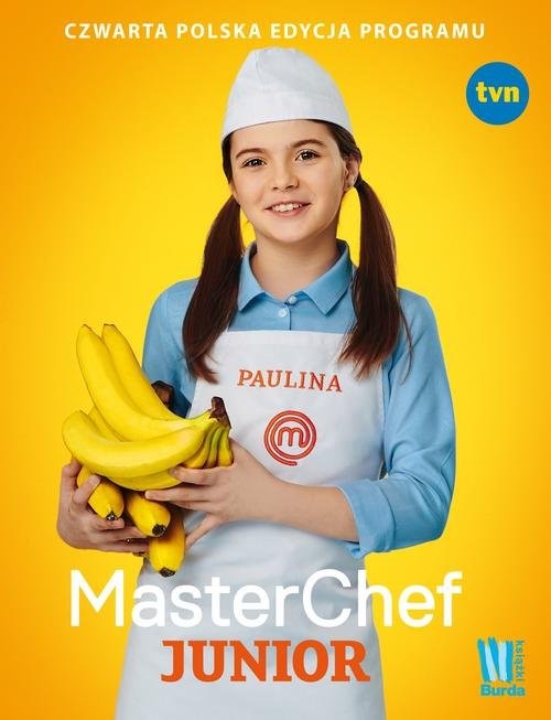 okładka MasterChef Junior Czwarta polska edycja programu książka | Opracowania Zbiorowe