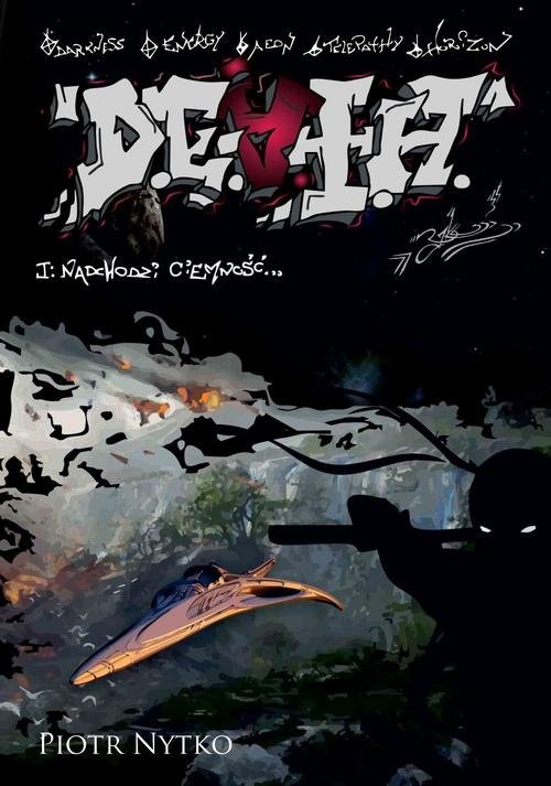 okładka D.E.A.T.H. Tom 1 Nadchodzi ciemność książka | Nytko Piotr