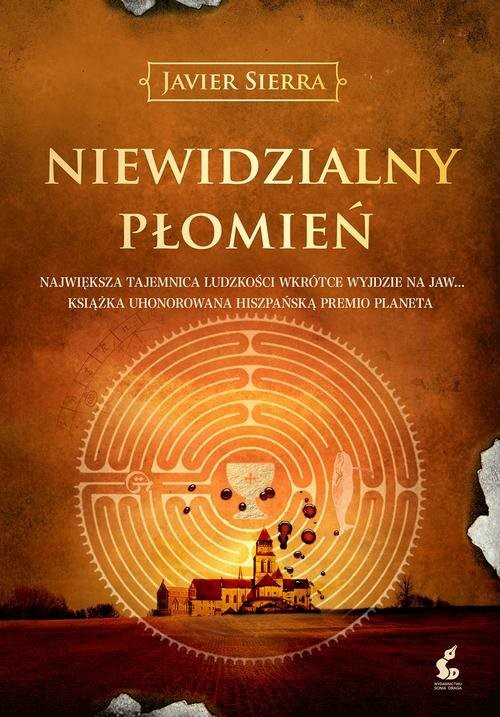 okładka Niewidzialny płomień książka | Javier Sierra