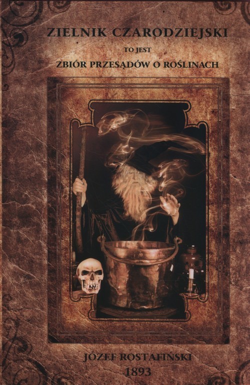 okładka Zielnik czarodziejski książka | Rostafiński Józef