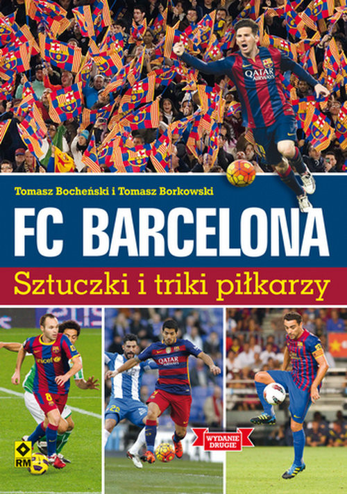 okładka FC Barcelona Sztuczki i triki piłkarzy książka | Tomasz Borkowski, Tomasz Bocheński