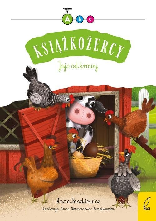 okładka Książkożercy Jajo od krowy Poziom 1 książka | Anna Paszkiewicz