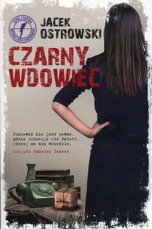 okładka Czarny wdowiec książka | Jacek Ostrowski
