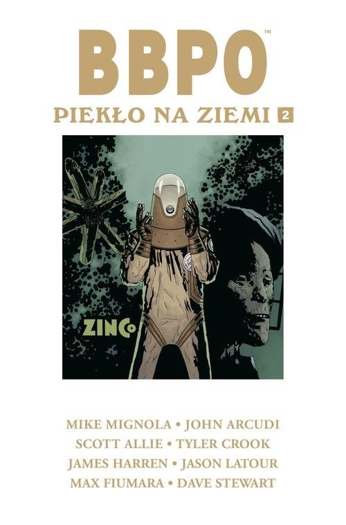 okładka BBPO Piekło na Ziemi Tom 2 książka | Mike Mignola, John Arcudi, Scott Allie