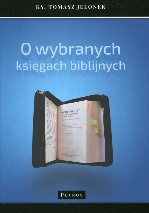 okładka O wybranych księgach biblijnych książka | Tomasz Jelonek