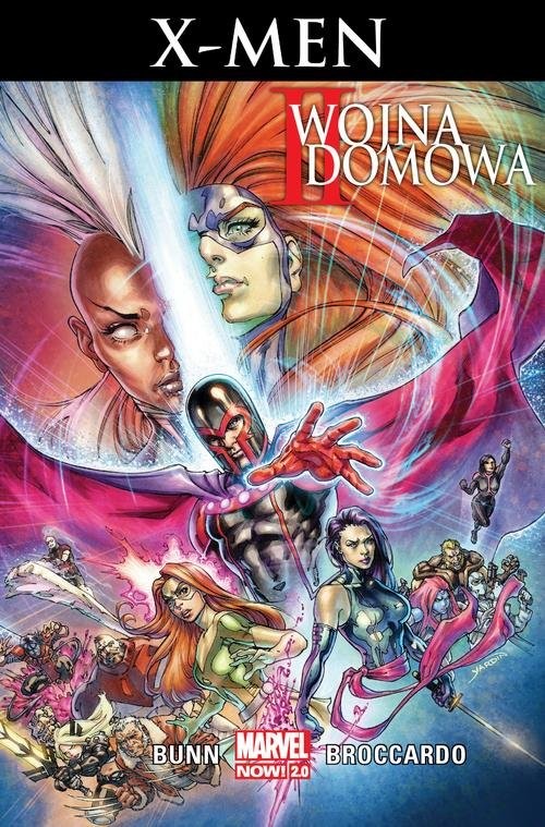 okładka II wojna domowa X-Men książka | Cullen Bunn