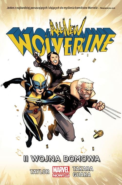 okładka All New Wolverine II wojna domowa książka | Taylor Tom