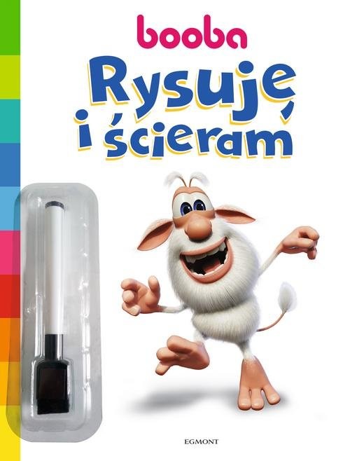 okładka Booba Rysuję i ścieram książka | Jamrógiewicz Marta