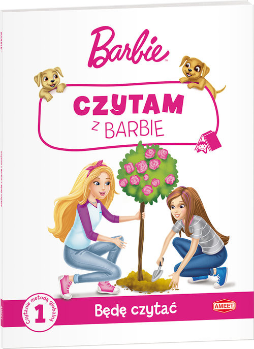 okładka Czytam z Barbie Będę czytać PCG-1101 książka