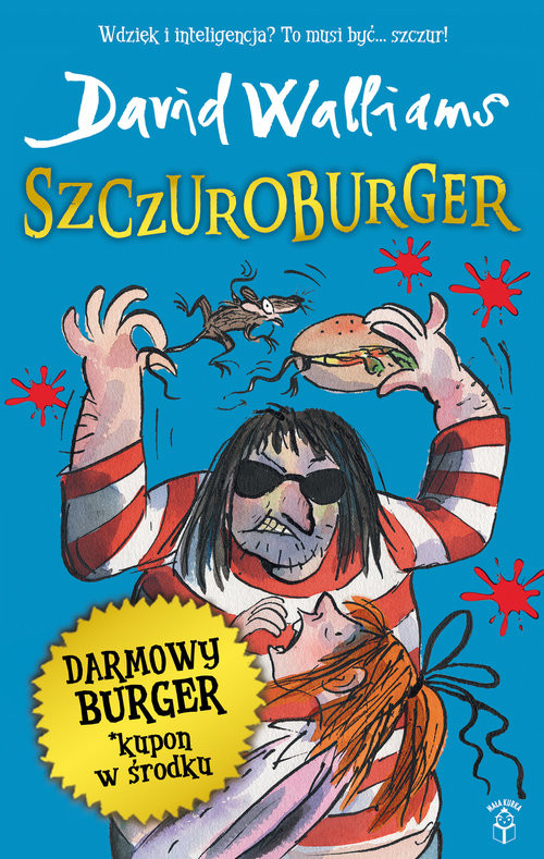 okładka Szczuroburger książka | David Walliams