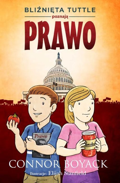 okładka Bliźnięta Tuttle poznają prawo książka | Connor Boyack