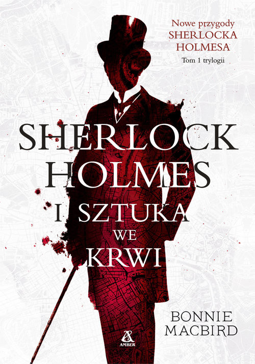 okładka Sherlock Holmes i sztuka we krwi książka | Bonnie MacBird