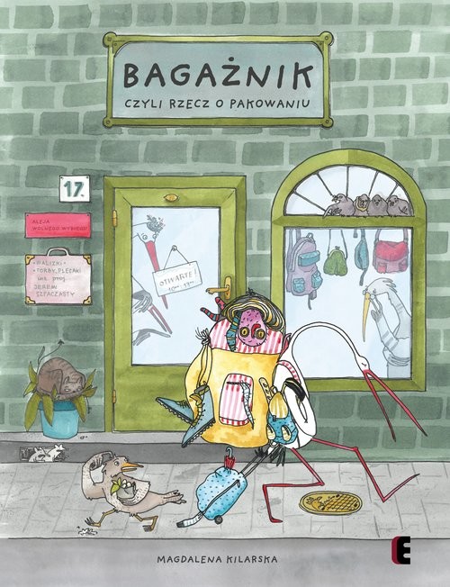 okładka Bagażnik czyli rzecz o pakowaniu książka | Kilarska Magdalena