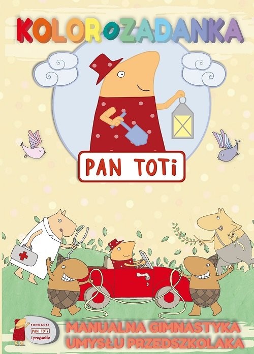 okładka KoloroZadanka 1 Pan Toti książka