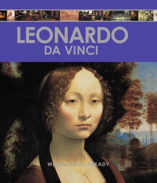 okładka Encyklopedia sztuki Leonardo da Vinci książka | Laura Gracia Sánchez