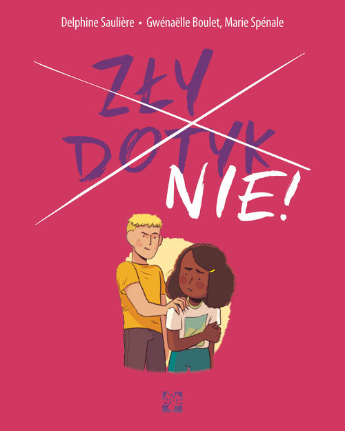 okładka Zły dotyk Nie książka | Delphine Sauliere