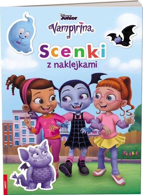 okładka Vampirina Scenki z naklejkami książka