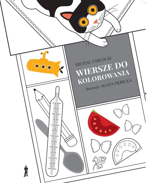 okładka Wiersze do kolorowania książka | Michał Zabłocki