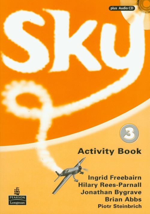 okładka Sky 3 Activity Book + CD Szkoła podstawowa książka | Ingrid Freebairn, Hilary Rees-Parnall, Jonathan Bygrave