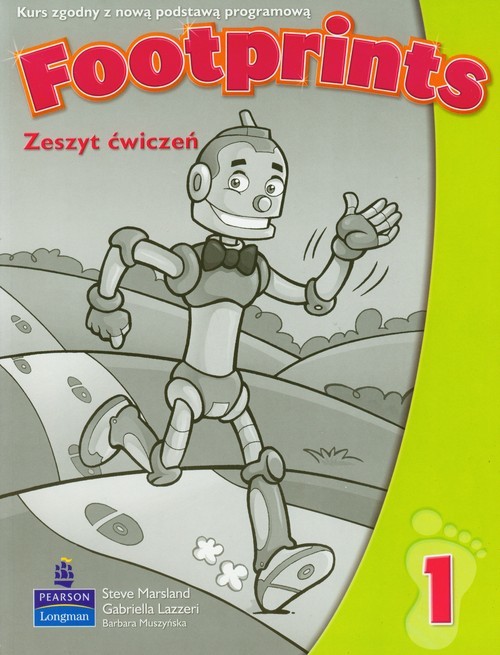 okładka Footprints 1 Zeszyt ćwiczeń + Poradnik dla rodziców szkoła podstawowa książka