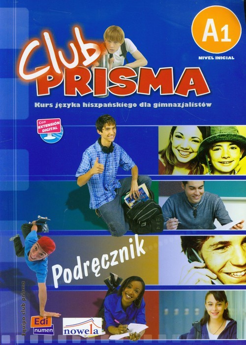 okładka Club Prisma A1 Język hiszpański Podręcznik + CD Gimnazjum książka