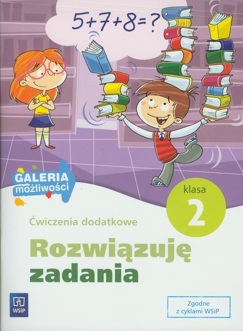 okładka Rozwiązuję zadania 2 Ćwiczenia dodatkowe edukacja wczesnoszkolna książka | Hanisz Jadwiga
