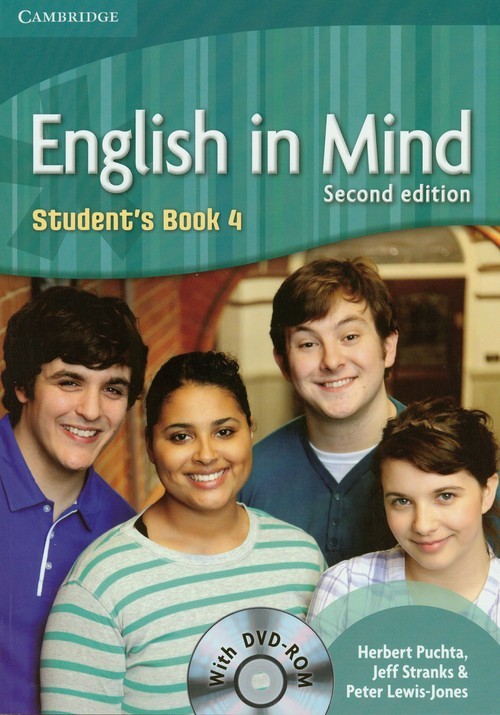 okładka English in Mind 4 Student's Book + DVD książka | Herbert Puchta, Jeff Stranks