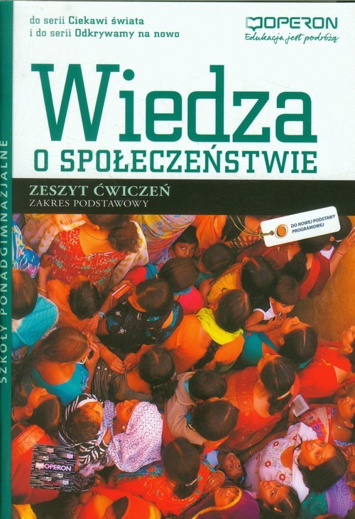 okładka Wiedza o społeczeństwie Zeszyt ćwiczeń Zakres podstawowy szkoła ponadgimnazjalna książka | Antonina Telicka-Bonecka, Jarosław Bonecki