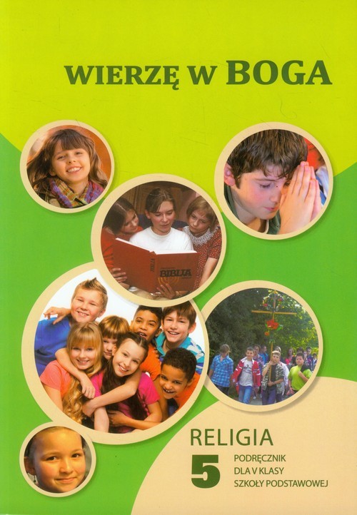 okładka Wierzę w Boga 5 Religia Podręcznik szkoła podstawowa książka