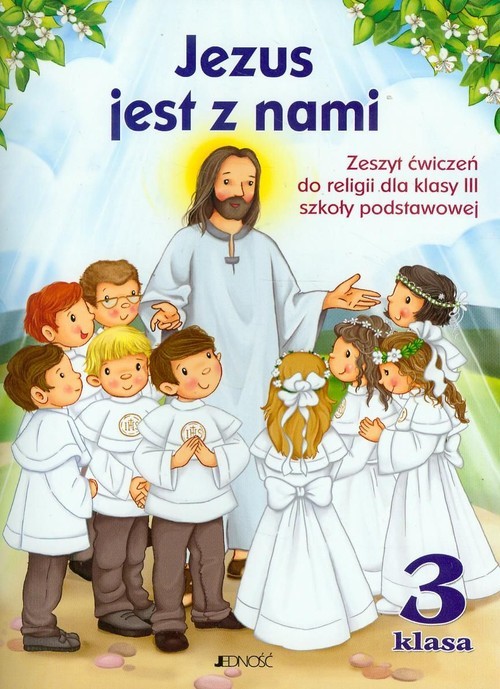 okładka Jezus jest z nami 3 Zeszyt ćwiczeń z płytą CD Szkoła podstawowa książka | Jerzy Snopek, Dariusz Kurpiński