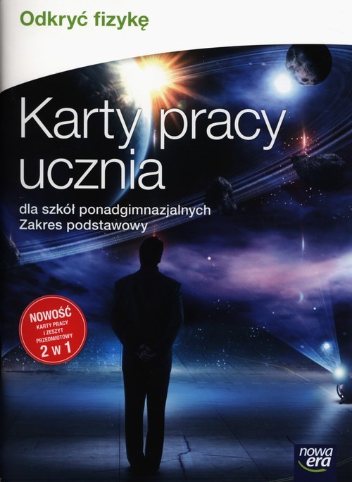 okładka Odkryć fizykę Karty pracy ucznia Zakres podstawowy Szkoły ponadgimnazjalne książka | Marcin Braun, Weronika Śliwa, Bartłomiej Piotrowski