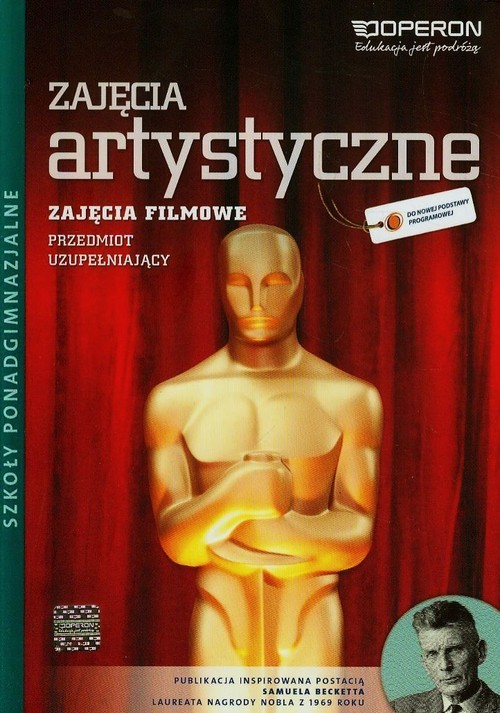 okładka Zajęcia artystyczne Przedmiot uzupełniający Zajęcia filmowe Podręcznik Szkoła ponadgimnazjalna książka | Pultyn Sławomir