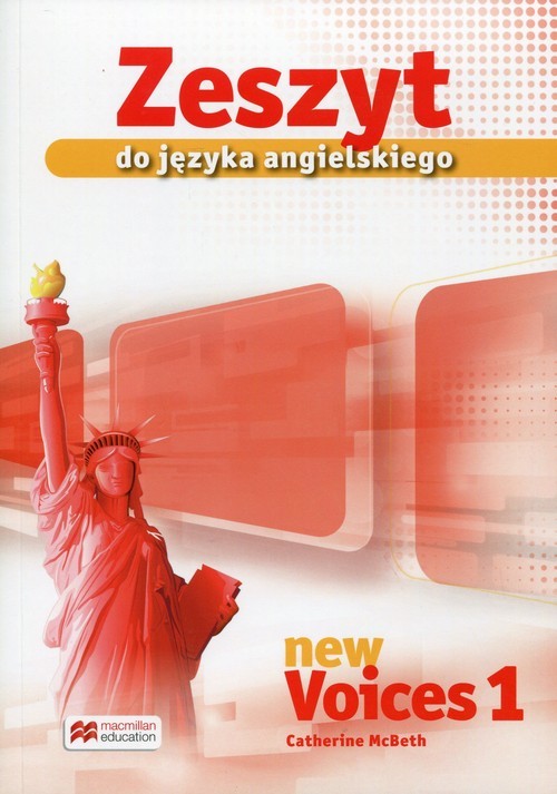 okładka New Voices 1 Zeszyt do języka angielskiego Gimnazjum książka | Catherine McBeth