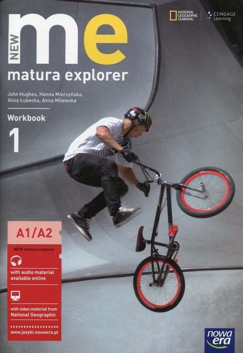 okładka New Matura Explorer 1 Workbook A1/A2 Szkoła ponadgimnazjalna książka | John Hughes, Alina Łubecka, Hanna Mierzyńska, Anna Milewska