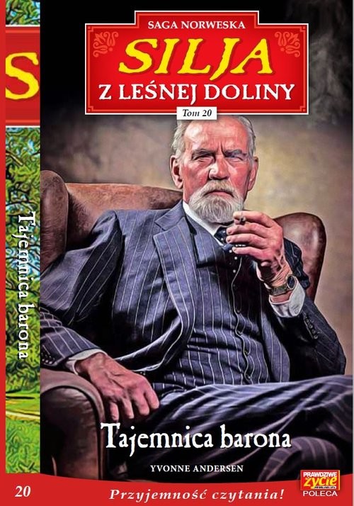 okładka Silja z Leśnej Doliny Tom 20 Tajemnica barona książka | Yvonne Andersen