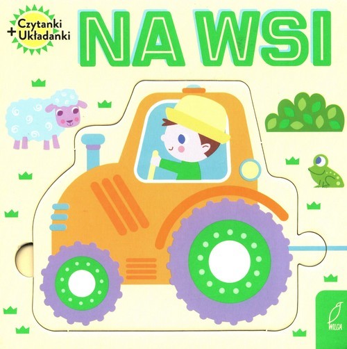 okładka Na wsi Czytanki + układanki książka