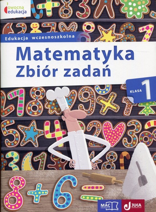 okładka Matematyka 1 Zbiór zadań Edukacja wczesnoszkolna książka | Wiązowska Małgorzata