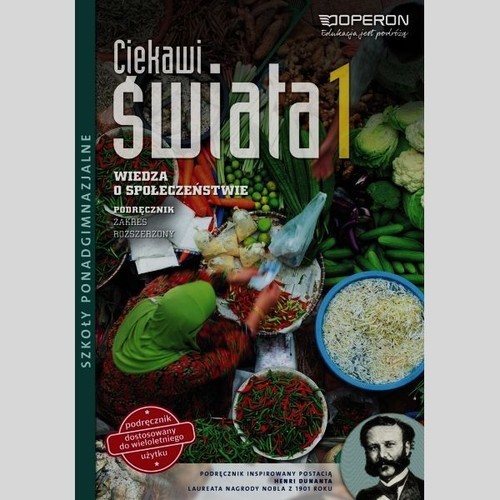 okładka Ciekawi świata 1 Wiedza o społeczeństwie Podręcznik Zakres rozszerzony Szkoła ponadgimnazjalna książka | Artur Derdziak, Maciej Batorski