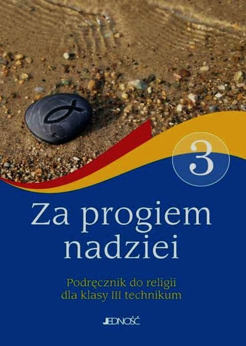 okładka Za progiem nadziei Religia 3 Podręcznik Technikum książka | Kamil Banasik, Piotr Białek, Anna Domurat