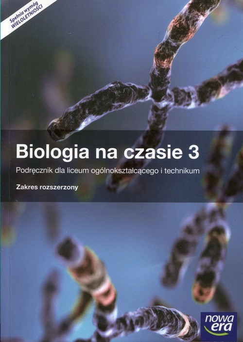 okładka Biologia na czasie 3 Podręcznik Zakres rozszerzony Szkoła ponadgimnazjalna książka | Franciszek Dubert, Marek Jurgowiak, Maria Marko-Worłowska