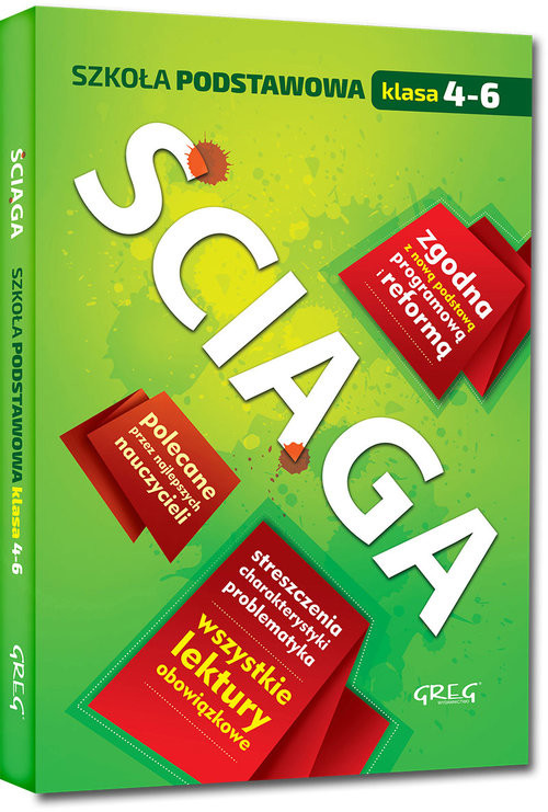okładka Ściąga szkoła podstawowa klasa 4-6 książka | Małgorzata Białek, Olga Gradoń, Damian Molicki