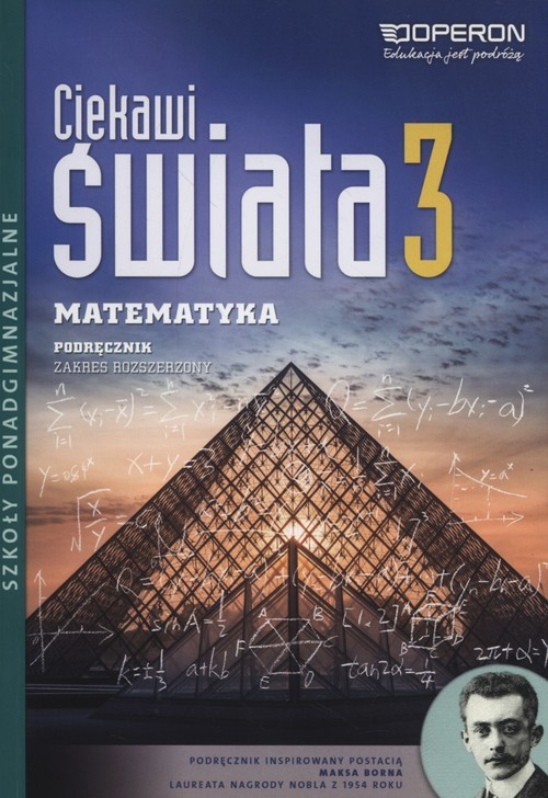okładka Ciekawi świata Matematyka 3 Podręcznik zakres rozszerzony Szkoły ponadgimnazjalne książka | Pawłowski Henryk